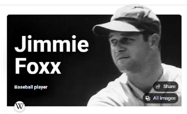 jimmie foxx death